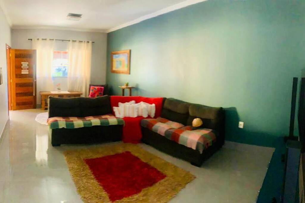 Villa Casa Charmosa Com Piscina Aquecida, Jacuzzi, Ar Pirenópolis Esterno foto